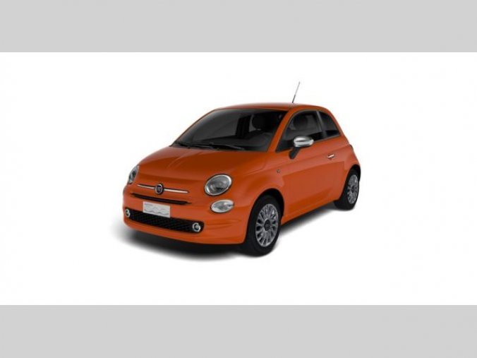 Fiat 500, 500 ITALIA EXTRA 1.0BSG Hybrid, barva oranžová