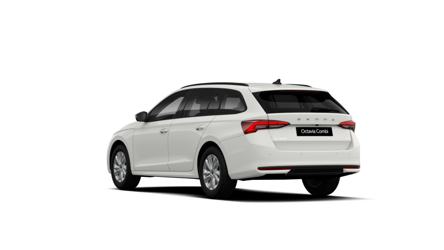 Škoda Octavia, 1,5 TSI m-HEV 110 kW 7-stup. automat., barva bílá