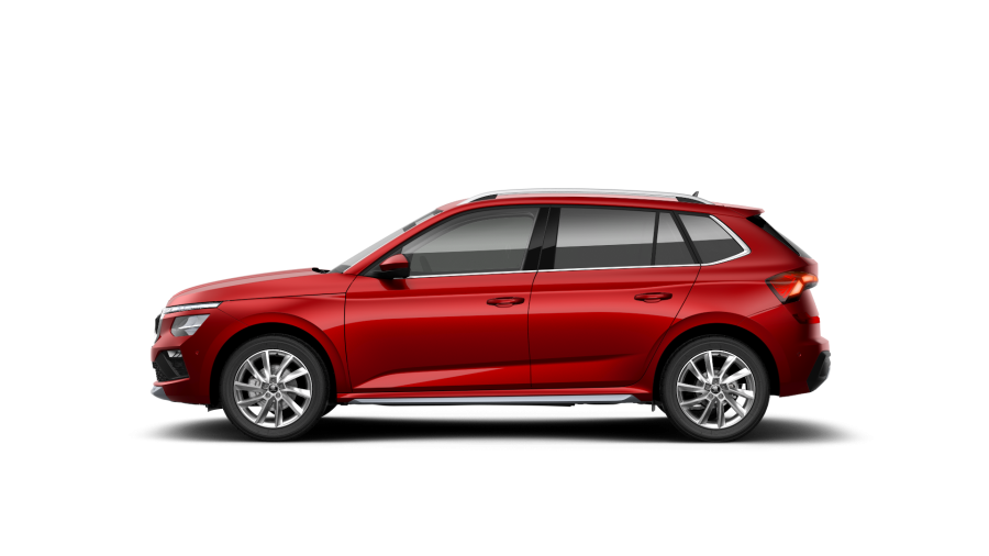 Škoda Kamiq, 1,5 TSI 110 kW 6° manuální, barva červená
