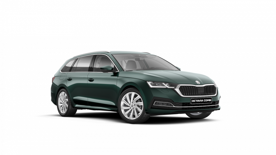 Škoda Octavia, 2,0 TDI 85 kW 6-stup. mech., barva zelená