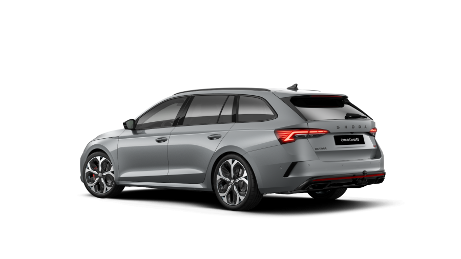 Škoda Octavia, 2,0 TSI 195 kW 7-stup. automat., barva stříbrná