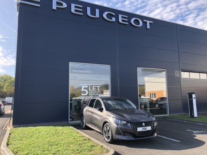 Peugeot 208, ALLURE PACK 1.2 PureTech 100k, barva šedá