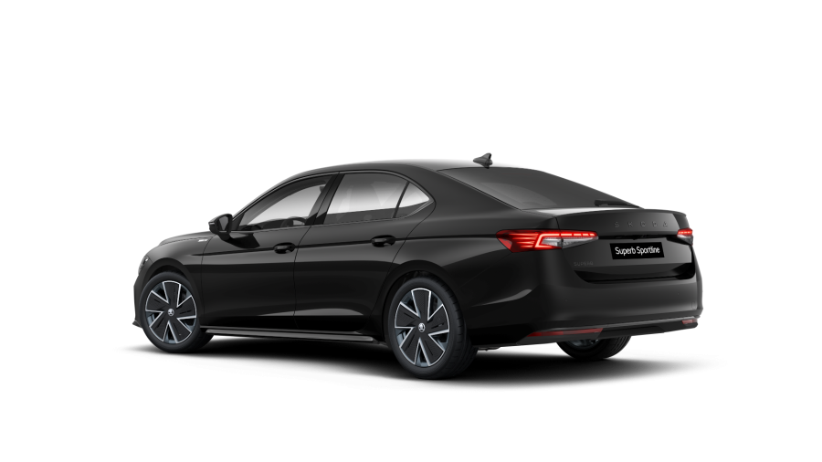Škoda Superb, 2,0 TDI 110 kW 7° automatická DSG, barva černá