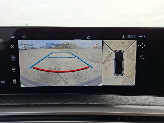 Peugeot 3008, Peugeot 3008 ALLURE Hybrid 145 e-DCS6, barva modrá