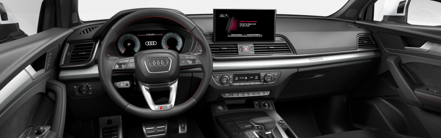 Audi Q5 Sportsback, Q5 SB S line 40 TDI 150kW quattro, barva bílá