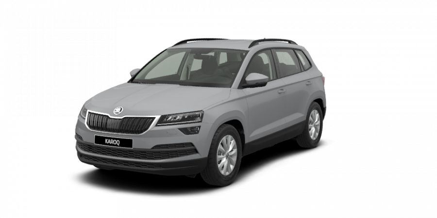 Škoda Karoq, 1,5 TSI 110 kW 6-stup. mech., barva šedá