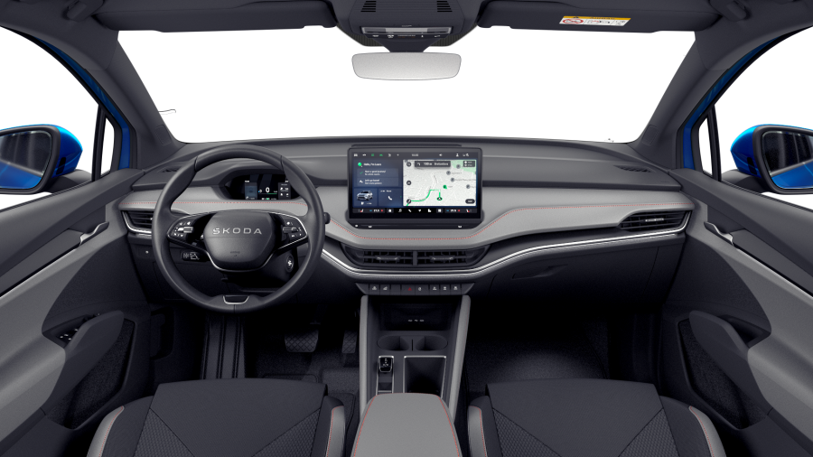 Škoda Elroq, 82 kWh 210 kW 1° převodovka, barva modrá