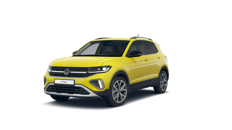 Volkswagen T-Cross, T-Cross Style 1.0 TSI 85 kW 7DSG, barva žlutá