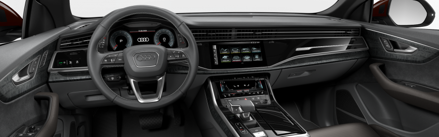 Audi Q8, Q8 50 TDI quattro, barva hnědá