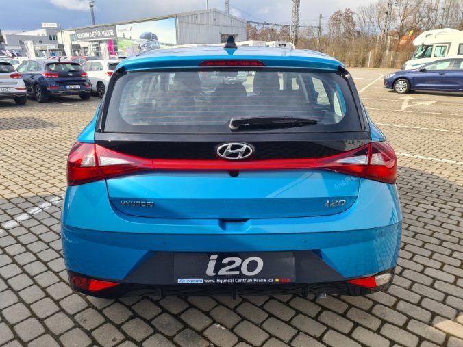 Hyundai i20, 1,0 T-GDI 74 kW 6st. manuální, barva modrá