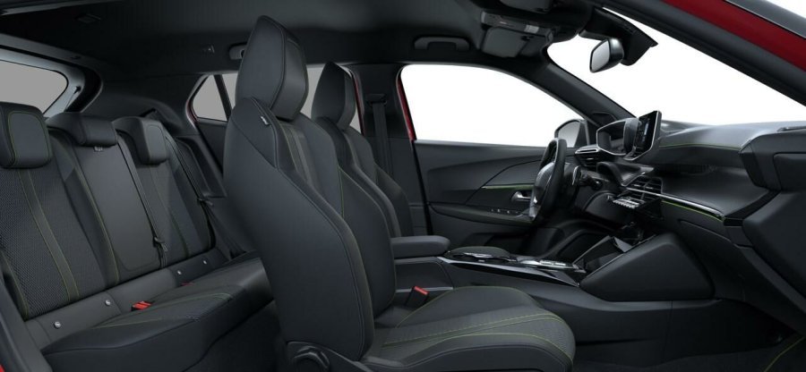 Peugeot 2008, Peugeot 2008 GT Hybrid 145 e-DCS6, barva červená