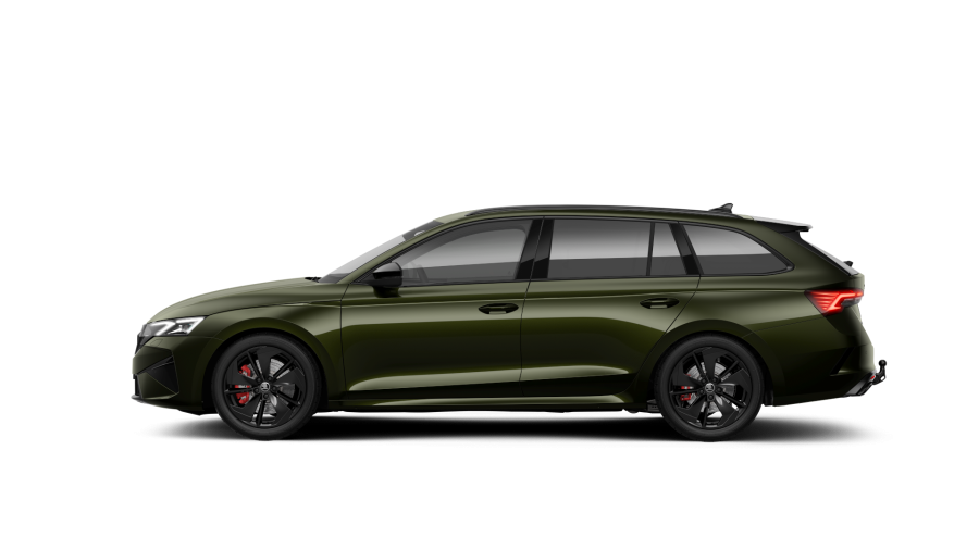 Škoda Octavia, 2,0 TSI 195 kW 7-stup. automat., barva zelená