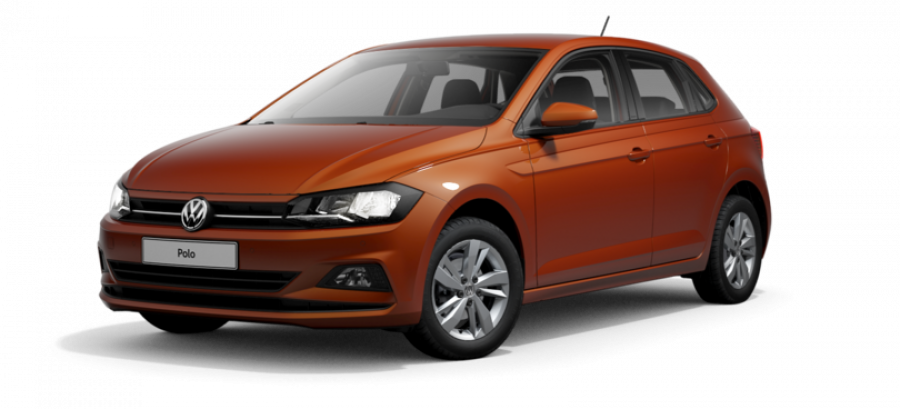 Volkswagen Polo, Maraton Ed. 1,0 TSI 5G, barva oranžová