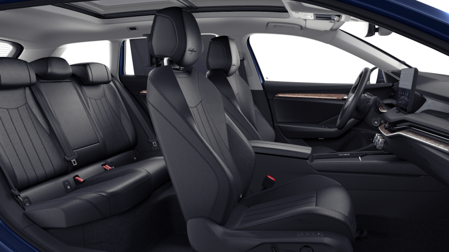 Škoda Superb, 2,0 TSI 195 kW 7-stup. automat. 4x4, barva modrá