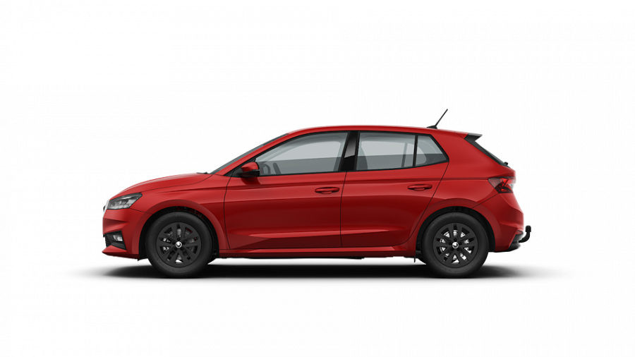 Škoda Fabia, 1,0 TSI 81 kW 6-stup. mech., barva červená
