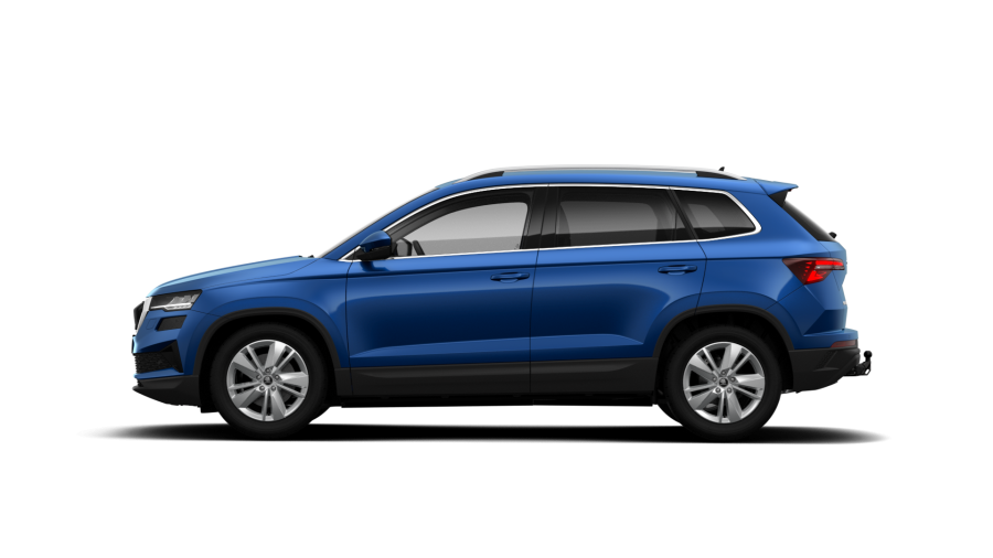 Škoda Karoq, 1,5 TSI 110 kW 7-stup. automat., barva modrá