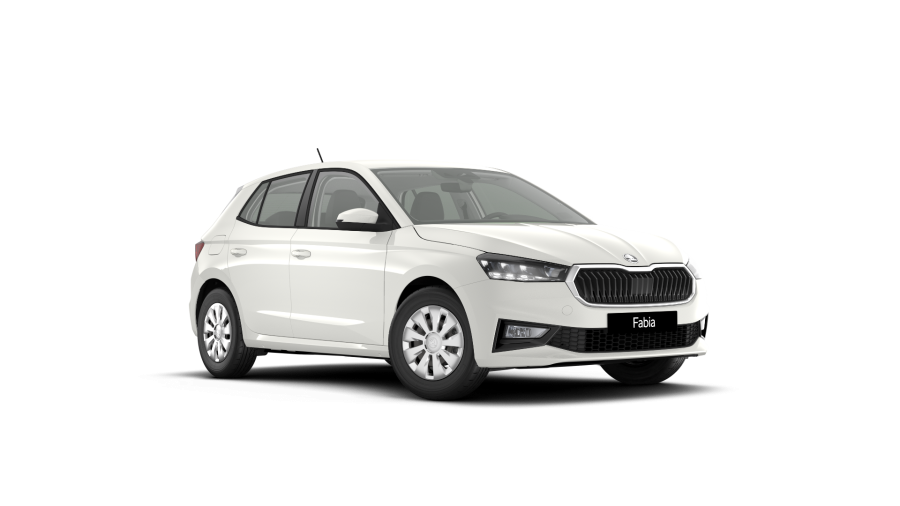 Škoda Fabia, 1,0 TSI 70 kW 5° manuální, barva bílá