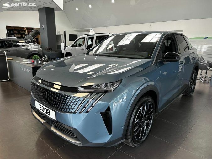 Peugeot 3008, Peugeot 3008 ALLURE Hybrid 145 e-DCS6, barva modrá
