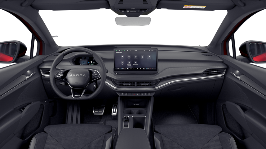 Škoda Elroq, 63 kWh 1° převodovka, barva červená