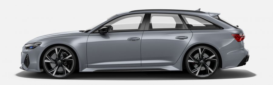 Audi A6, RS6 Avant TFSI 441 kW quattro, barva šedá