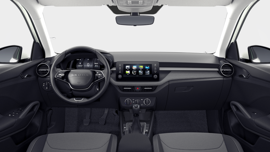 Škoda Fabia, 1,0 MPI 59 kW 5° manuální, barva bílá