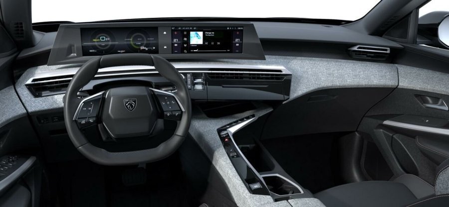 Peugeot 3008, Peugeot 3008 ALLURE HYBRID 145 e-DCS6, barva černá