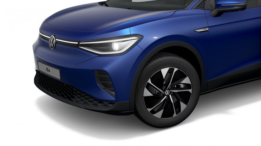 Volkswagen ID.4, ID.4 Pro Performance 150 kW, kap. 77 kWh, barva modrá