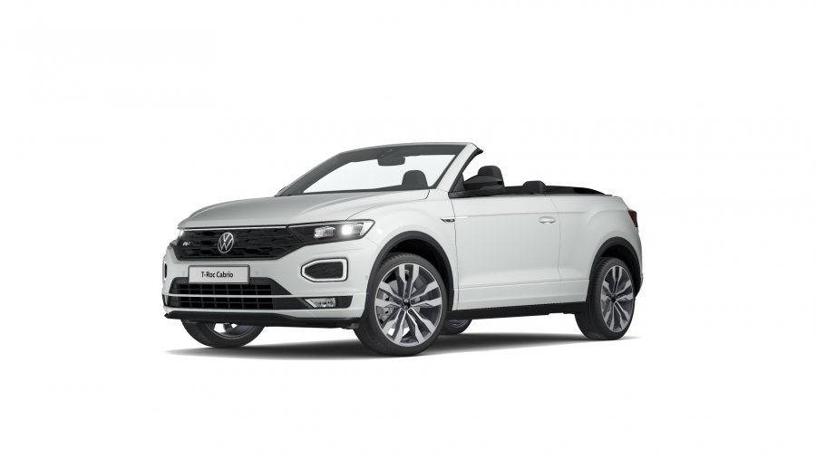 Volkswagen T-Roc, T-Roc Cabriolet R-Line 1,5 TSI ACT 7DSG, barva bílá