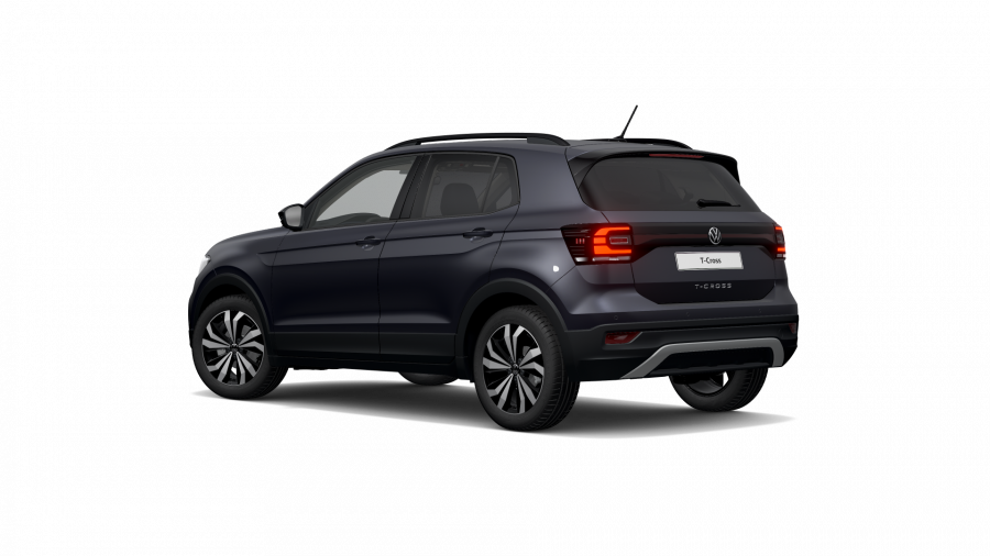 Volkswagen T-Cross, T-Cross Life 1,0 TSI 81 kW 6G, barva šedá