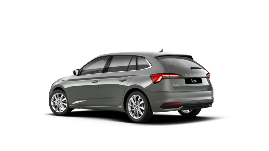 Škoda Scala, 1,5 TSI 110 kW 7-stup. automat., barva šedá