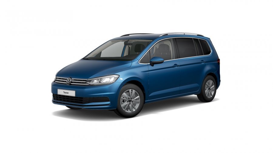 Volkswagen Touran, Touran ME 1,5 TSI EVO 6G, barva modrá