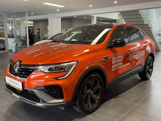 Renault Arkana, R.S. Line TCe 140 EDC, barva oranžová