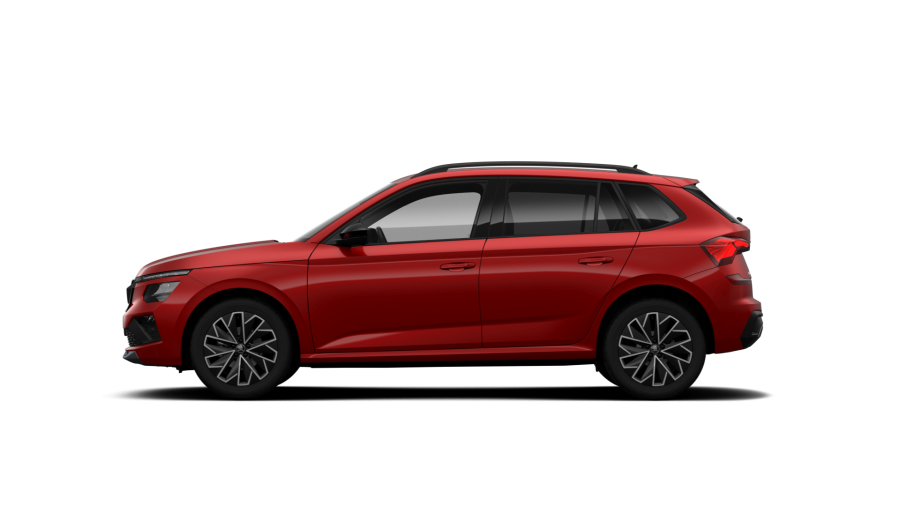 Škoda Kamiq, 1,0 TSI 85 kW 7-stup. automat., barva červená