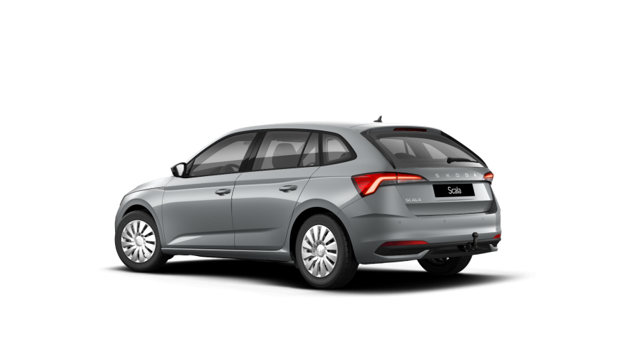 Škoda Scala, 1,0 TSI 85 kW 6° manuální, barva stříbrná