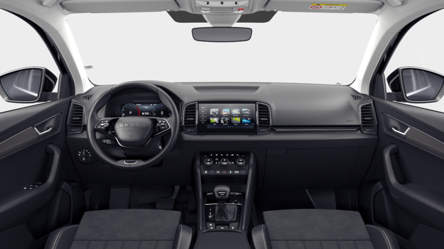 Škoda Karoq, 2,0 TDI 110 kW 7° automatická DSG 4x4, barva černá