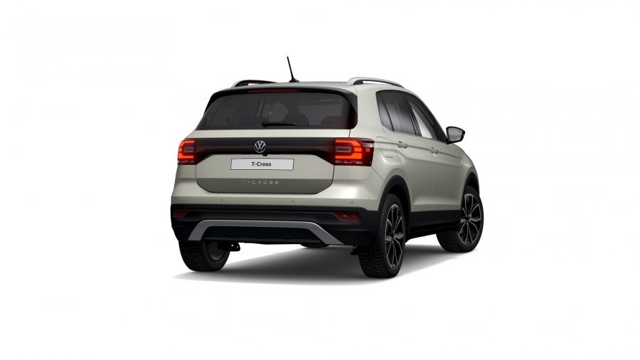 Volkswagen T-Cross, T-Cross Style 1,0 TSI 81 kW 6G, barva šedá
