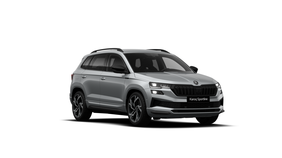 Škoda Karoq, 1,5 TSI 110 kW 7-stup. automat., barva stříbrná