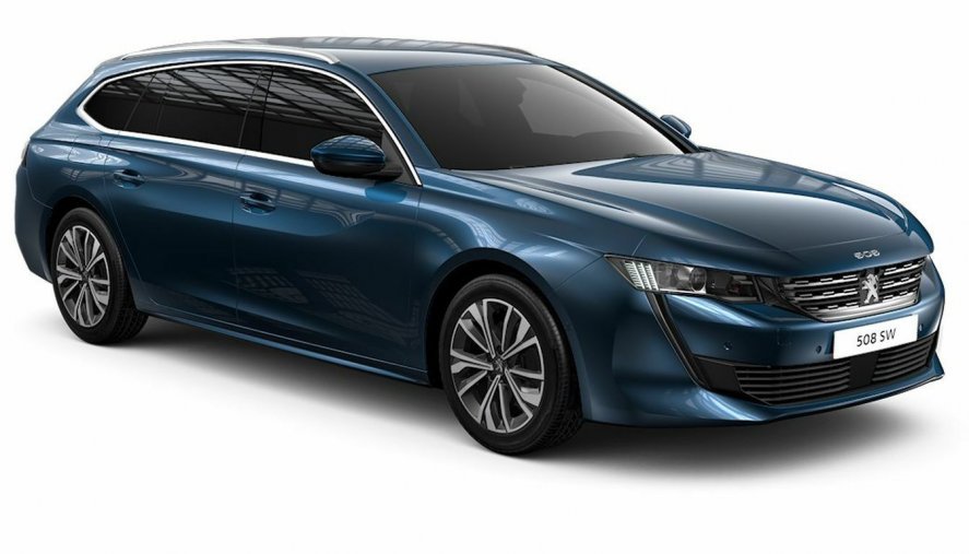 Peugeot 508, SW ALLURE PACK BlueHDi 130 EAT8 - 4911, barva modrá