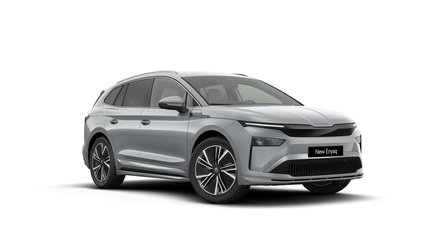 Škoda Enyaq iV, 63 kWh 150 kW 1° automatická, barva stříbrná