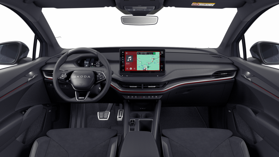 Škoda Enyaq iV, 82 kWh 220 kW 1° převodovka 4x4, barva šedá