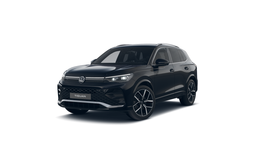 Volkswagen Tiguan, Tiguan R-Line 2,0 TDI 142 kW 4MOT, barva černá