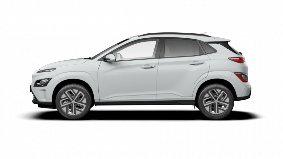 Hyundai Kona, KONA EV 150 kW (elektřina) Stálý redukční převod, barva bílá
