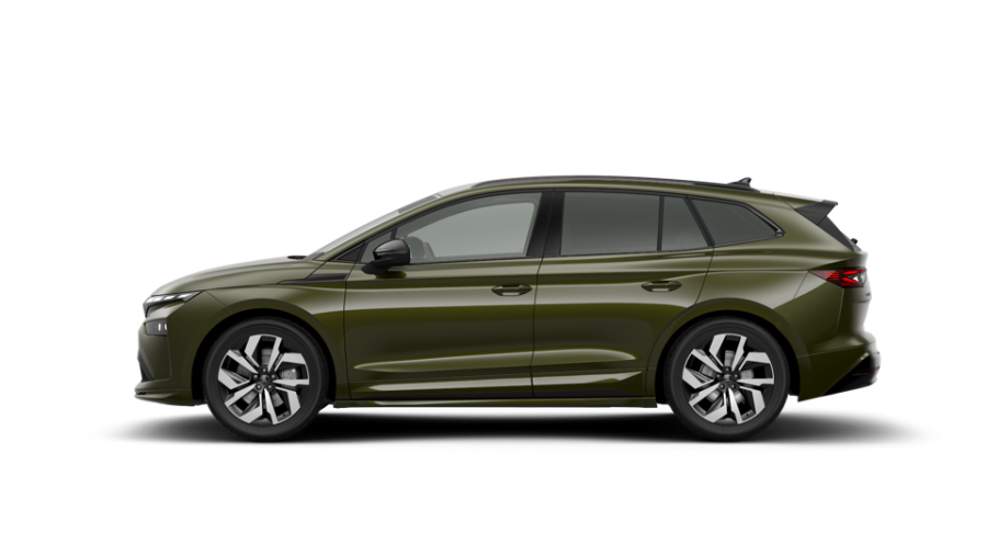 Škoda Enyaq iV, 82 kWh 1-stup. automat. 4x4, barva zelená