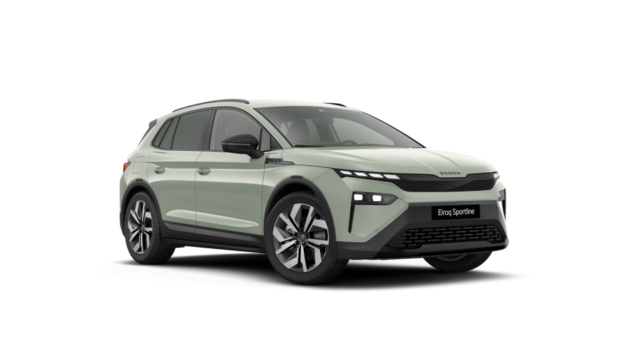 Škoda Elroq, 82 kWh 210,00 kW 1° převodovka 4x4, barva zelená