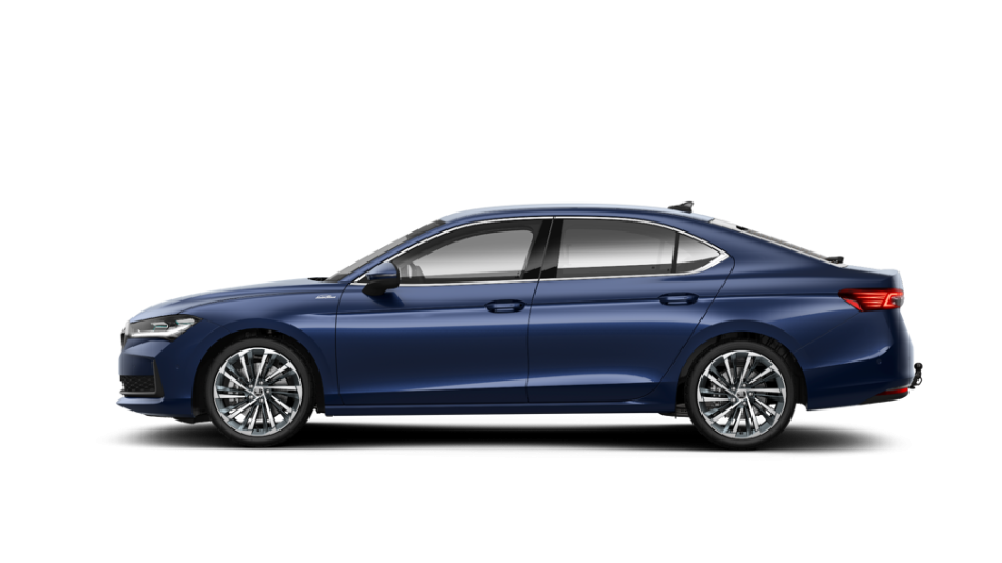 Škoda Superb, 2,0 TDI 142 kW 7-stup. automat. 4x4, barva modrá