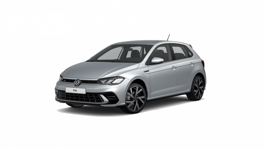 Volkswagen Polo, Polo R-Line 1,0 TSI 7DSG, barva stříbrná