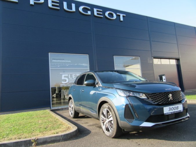 Peugeot 3008, ALLURE 1.2 PT 130 S&S MAN6, barva modrá