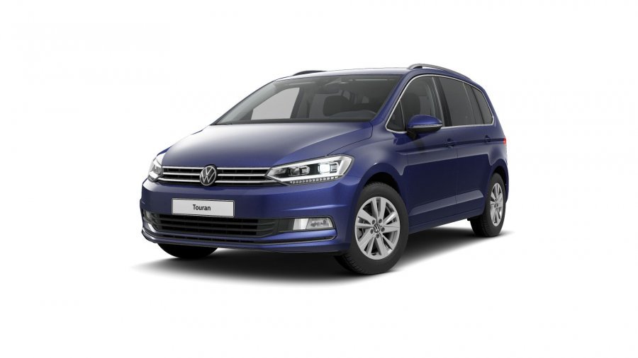 Volkswagen Touran, Touran ME 2,0 TDI 7DSG, barva modrá