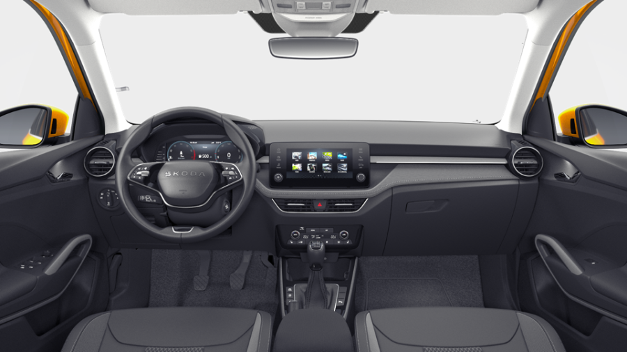Škoda Fabia, 1,0 TSI 85 kW 6° manuální, barva oranžová