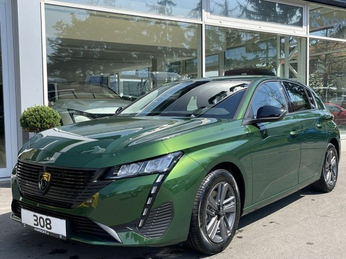 Peugeot 308, Peugeot 308 ACTIVE 1.2 PT 130K MAN6, barva zelená